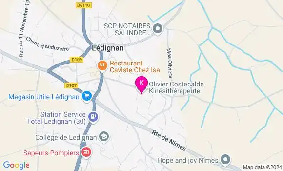 Localisation Manon Teissier