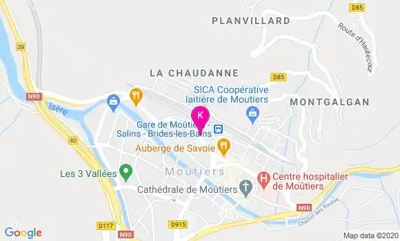 Localisation Elise Aubert