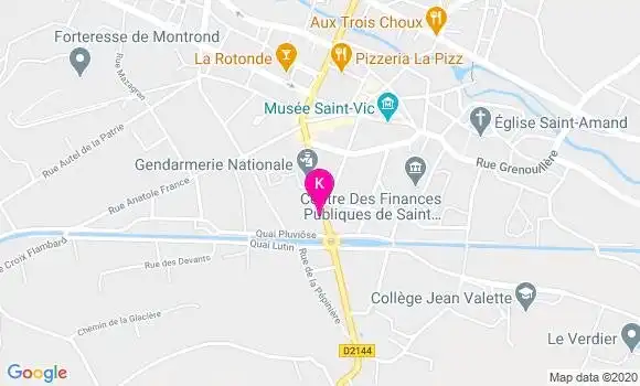 Localisation Laurent Monin