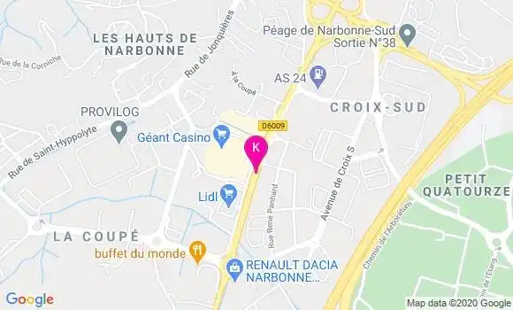 Localisation Arnaud Cayrat