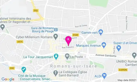 Localisation Eric Ruby