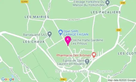Localisation Vincent Rolland