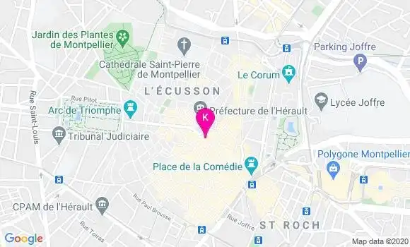Localisation Sandrine Sauri
