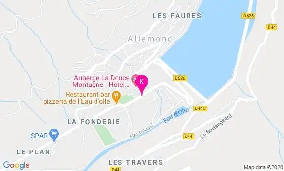 Localisation Laurent Wendling