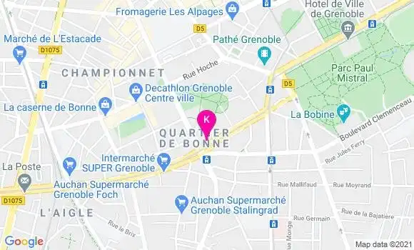 Localisation Karim Kort Cherif