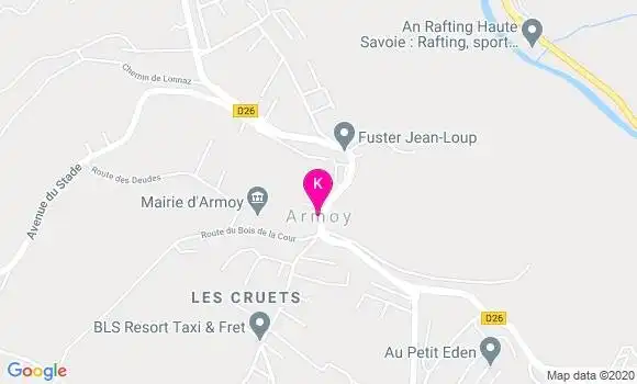 Localisation Emilie Goubet