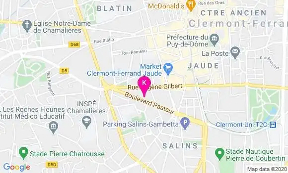 Localisation Laure Dugat