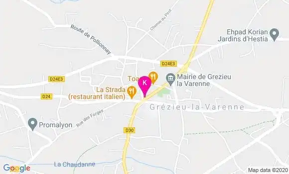 Localisation Cyril Louat