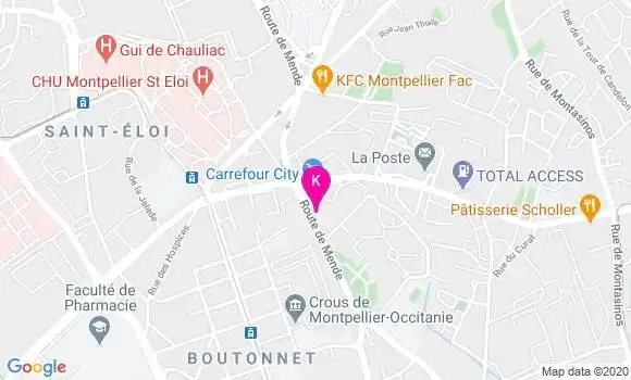 Localisation Amaury Bourret
