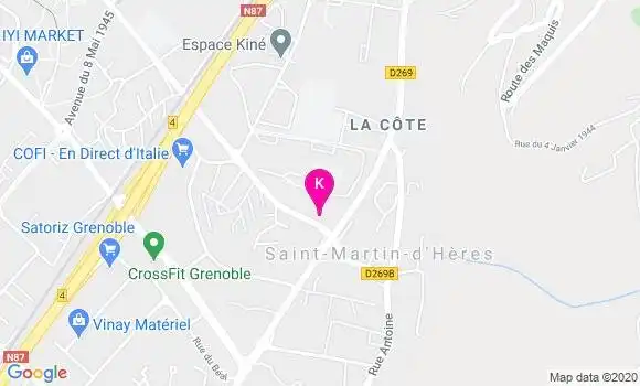 Localisation Clement Moulin
