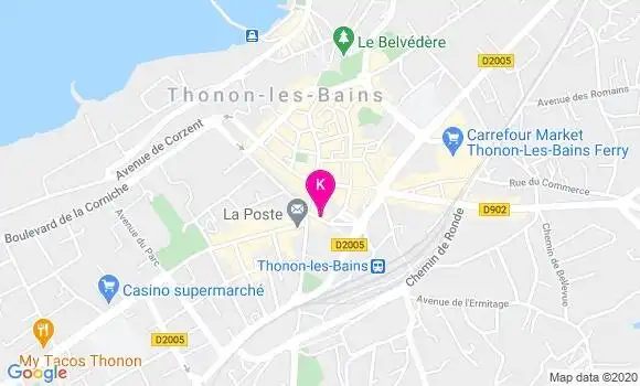 Localisation Camille Ofcard