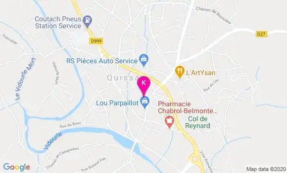 Localisation Vincent Pascaud