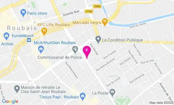 Localisation Baptiste Duponchelle
