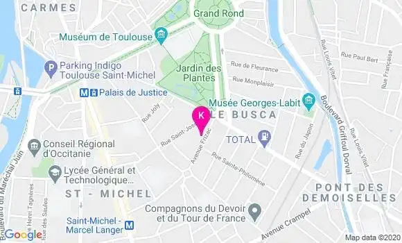 Localisation Amandine Delga