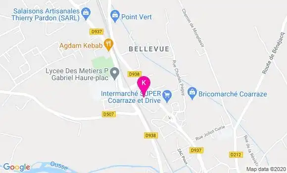 Localisation Olivia Blangy