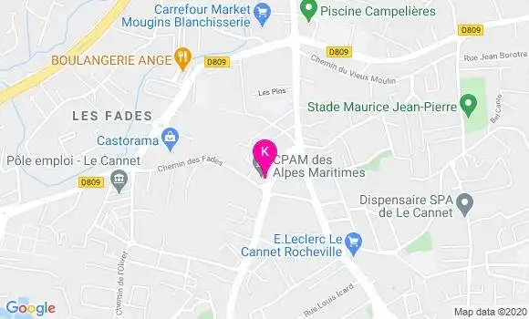 Localisation Nelly Casadei