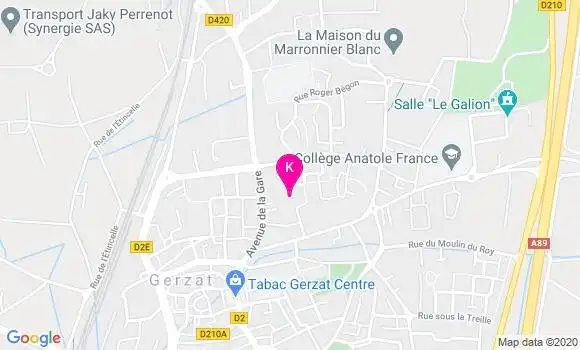 Localisation Corinne Prevot Polit