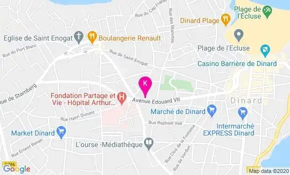 Localisation Charles Travers