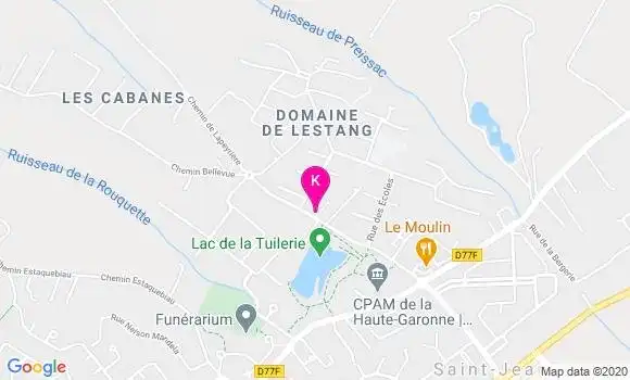 Localisation Cyrille Cazaux