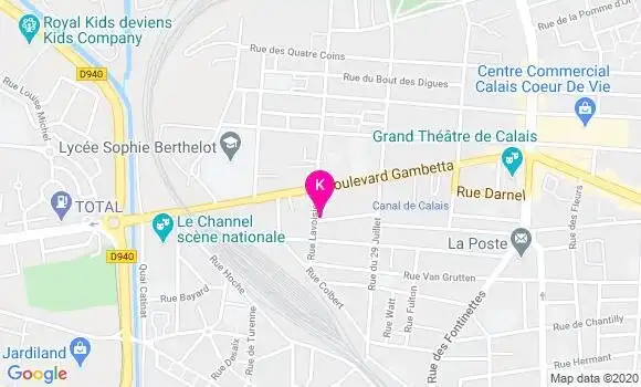 Localisation Lisiane Wemaere
