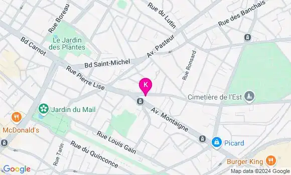 Localisation Vincent Martin Rodriguez