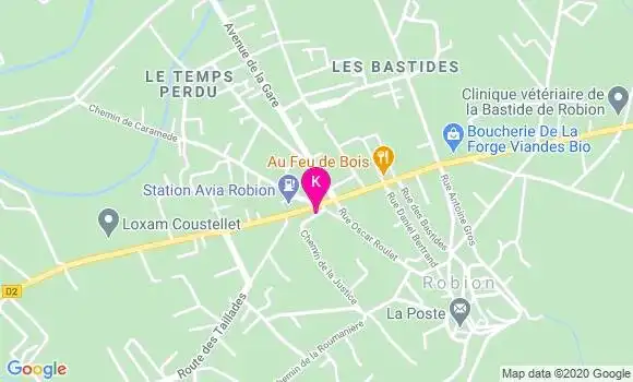 Localisation Laetitia Chapel