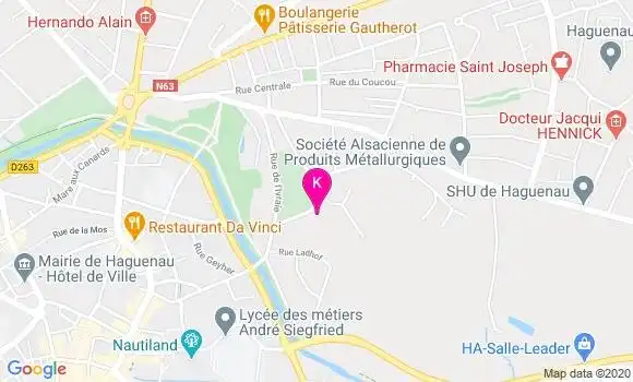 Localisation Yann Fischer