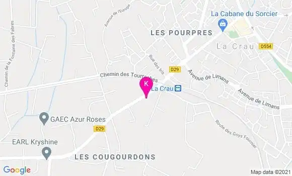 Localisation Yannick Le Guelf
