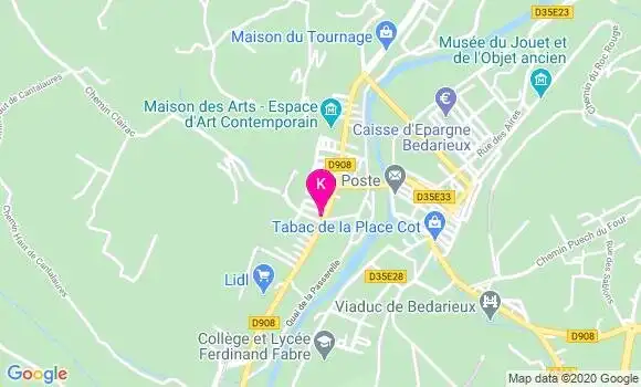 Localisation Fabrice Pasquon
