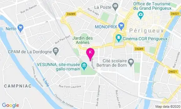 Localisation Jean Baptiste Trouve
