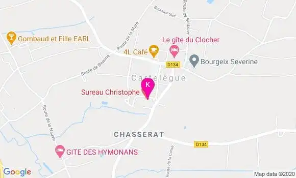 Localisation Gaelle Le Houerou