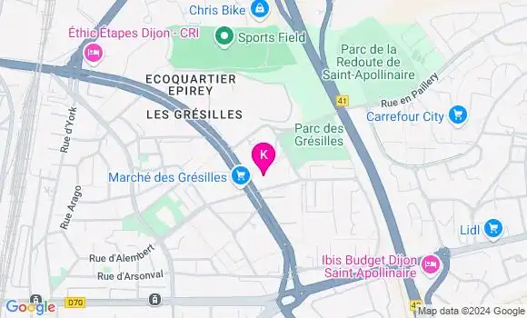 Localisation Caroline Bouraoui
