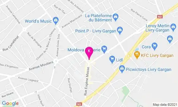 Localisation Frederic Delzongles