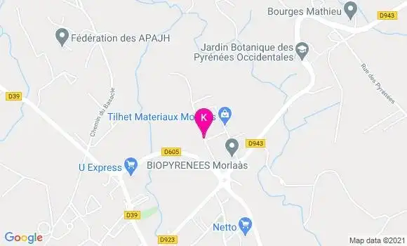 Localisation Isabelle Bourdalle