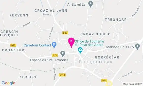 Localisation Nadine Kerguillec