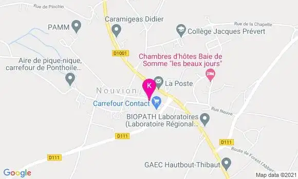 Localisation Philippe Cauchy