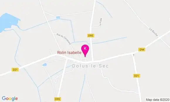 Localisation Ophelie Rolin