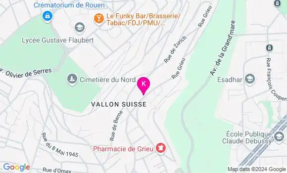 Localisation Alice Bodin