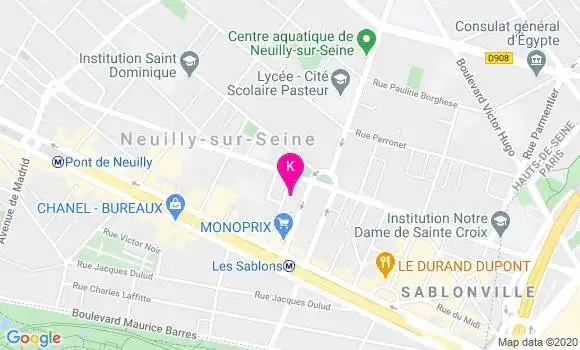 Localisation Pauline Francomme