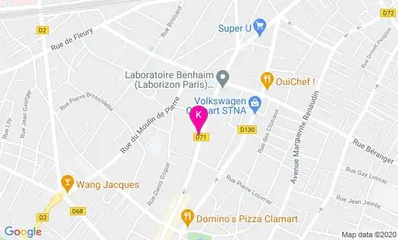 Localisation Carine Montzikian