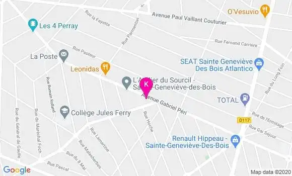 Localisation Philippe Regnier