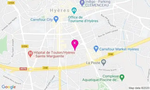 Localisation Sandrine Marquez