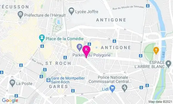 Localisation Francoise Gouailhardou