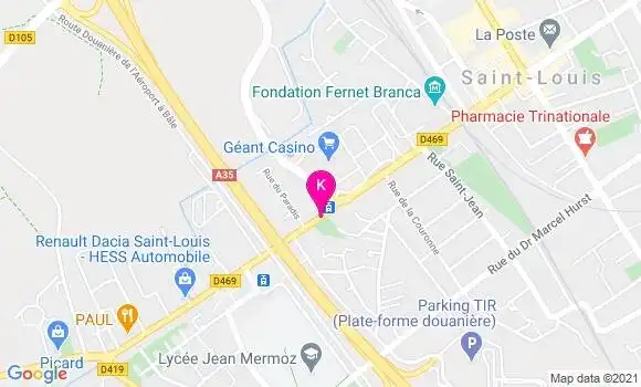Localisation Eric Vidal