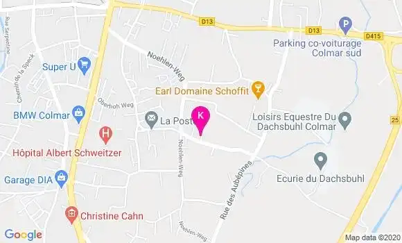 Localisation Mathilde Deloy