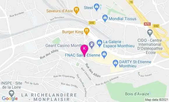 Localisation Charlene Scerra