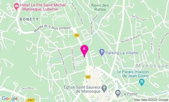Localisation Fanny Colin