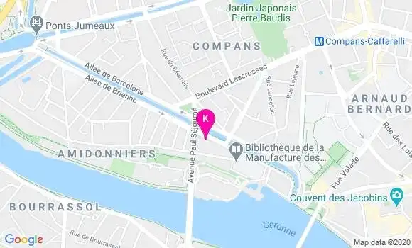 Localisation Louis Cazaubon