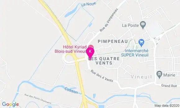 Localisation Virginie Delahousse