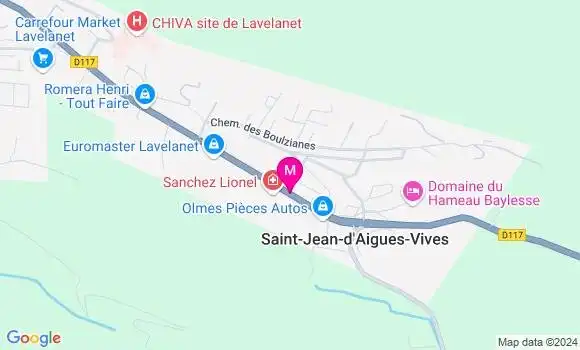 Localisation Jonathan Bisch